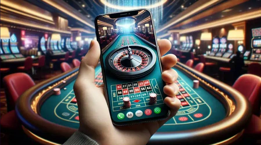 Live Baccarat Table